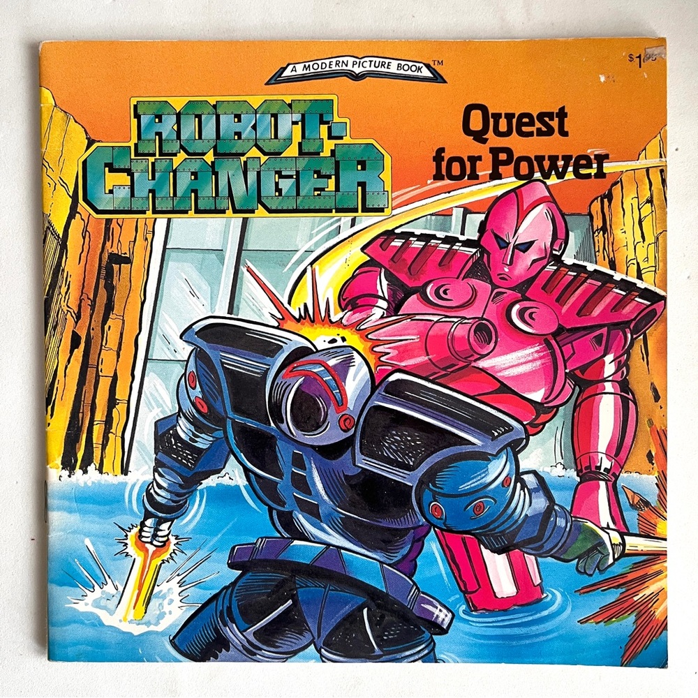 Robot-Changer Quest for Power Picture Book 1985